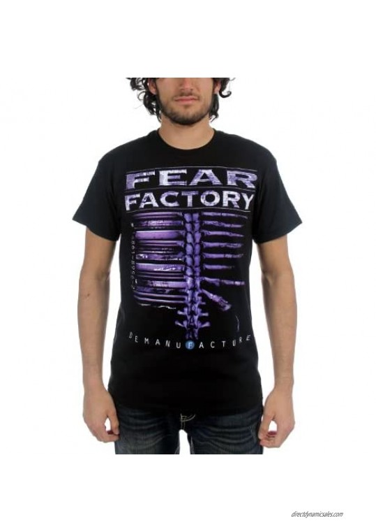 Fear Factory - Mens Demanufacture T-Shirt in Black