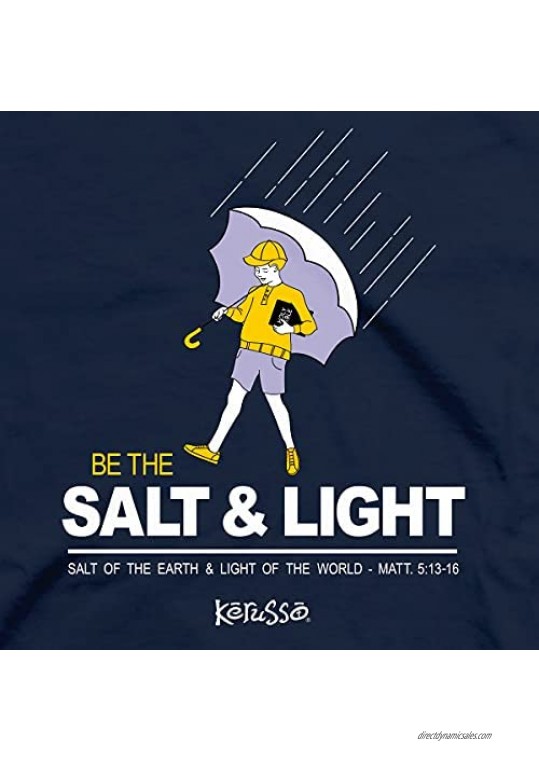 Kerusso Adult T-Shirt - Salt & Light - Navy