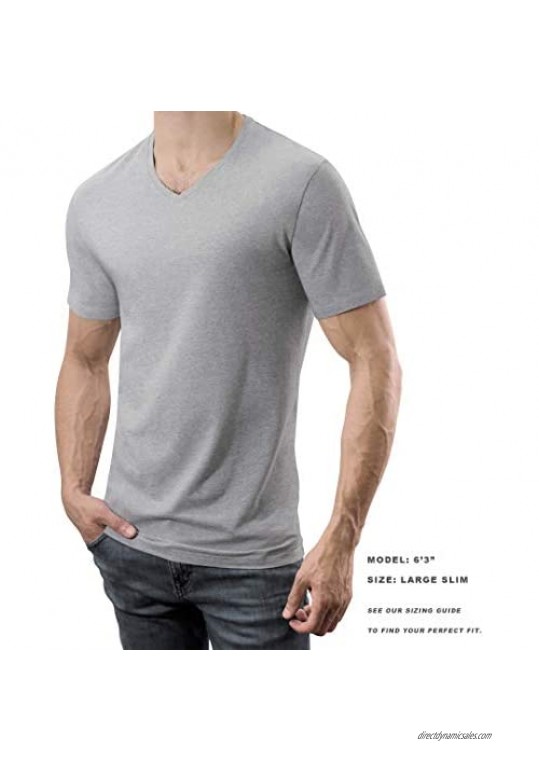 Lanky Llama Legends V-Neck T-Shirt | Fit for Slim & Tall Slim Men