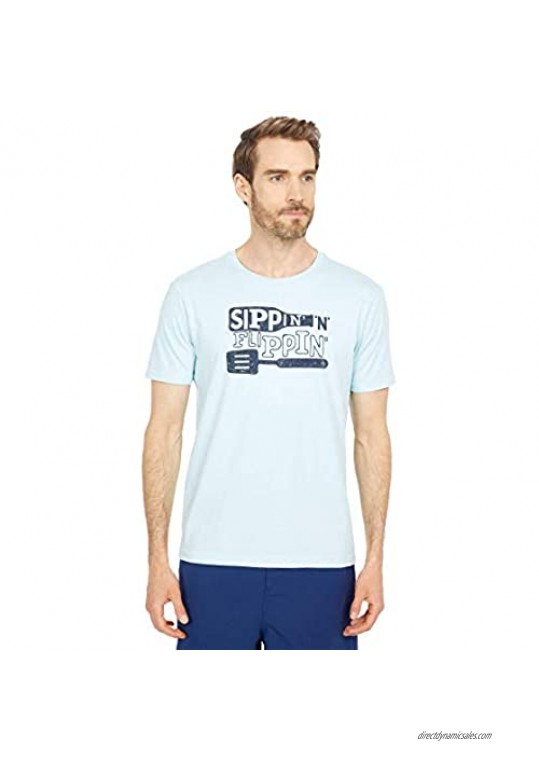 Original Penguin Men's Standard Summer Sippin' 'N Flippin' Short Sleeve Tee Shirt