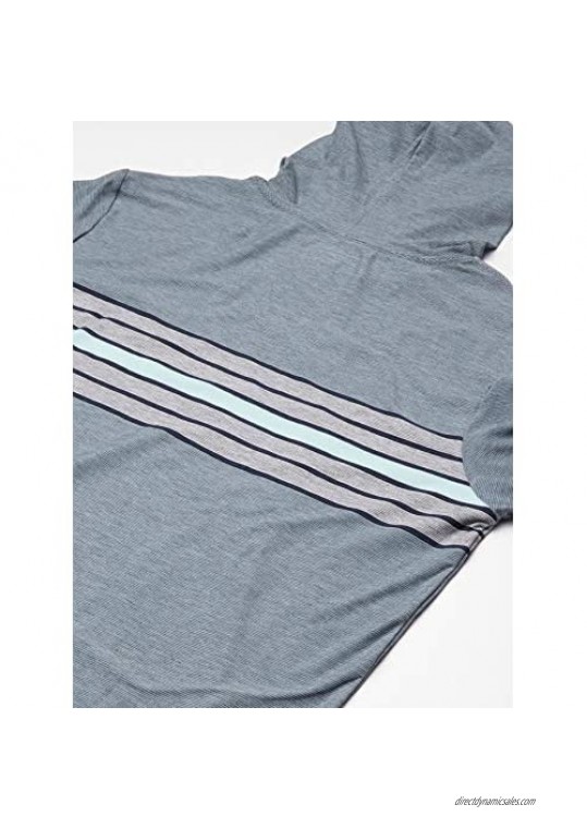 Vineyard Vines Men's Long Sleeve Surf Stripe Edgartown Hoodie T-Shirt