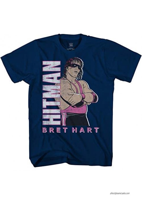WWE WCW Bret Hart Shirt - Bret The Hitman Hart- The Hearthrob Bret Hart T-Shirt