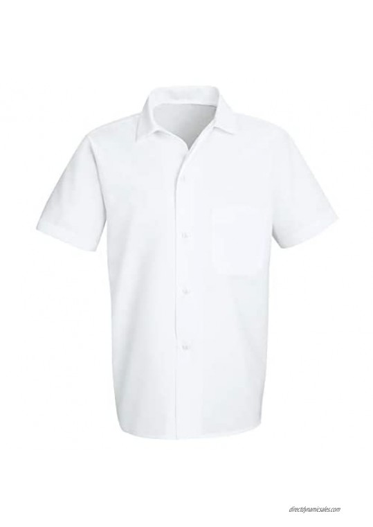 Chef Designs Men's Button-Front Cook Shirt