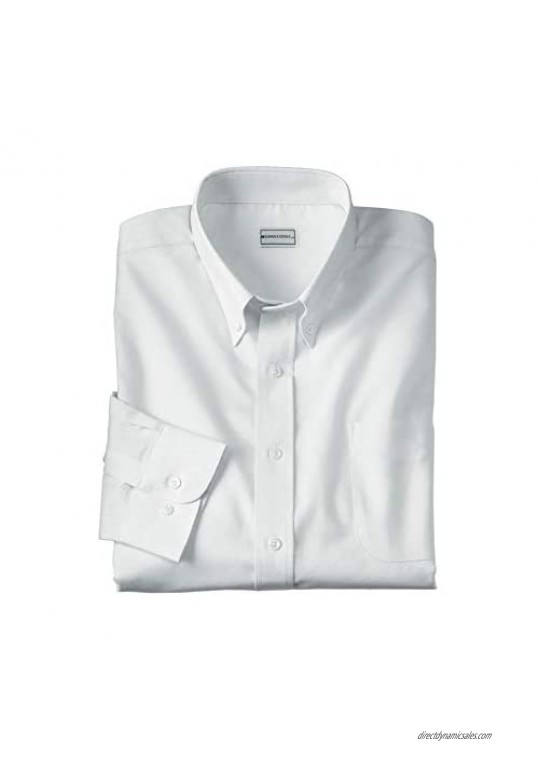 KingSize KS Signature Men's Big & Tall Wrinkle-Resistant Oxford Dress Shirt - Big - 18 35/6 Multi Check