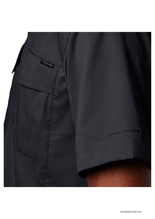 Columbia Men's Silver Ridge Lite Short Sleeve Shirt Black Medium
