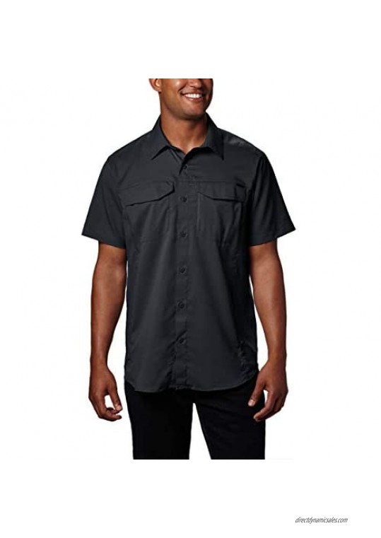 Columbia Men's Silver Ridge Lite Short Sleeve Shirt  Black  Medium