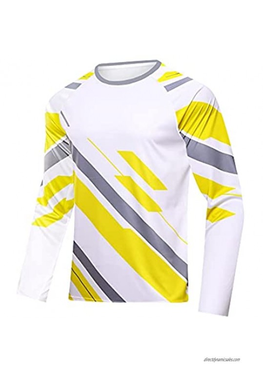 sponeed Men UV T-Shirt Long Sleeve UPF 50+ Shirts Sun Protection Jacket