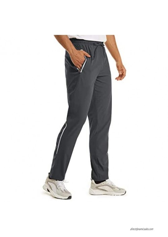 Boladeci Mens Quick Dry Breathable Lightweight Drawstring Athletic Stretch Jogger Pants