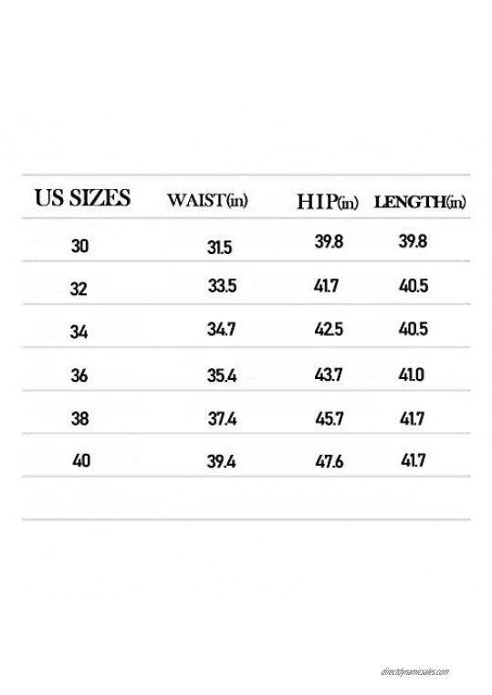 LEPOAR Men's Casual Cargo Pants with Pockets Elastic Drawstring Military Outdoor Tactical Pants
