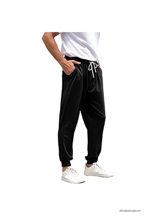 lexiart Mens Fashion Sweatpants Pants Workout Joggers Loose Pants Gym Running