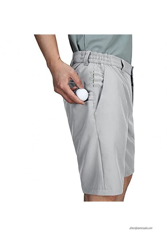 33 000ft Men's Golf Shorts 9 Dry Fit and UPF 50+ Lightweight Stretch Golf Shorts with Pockets