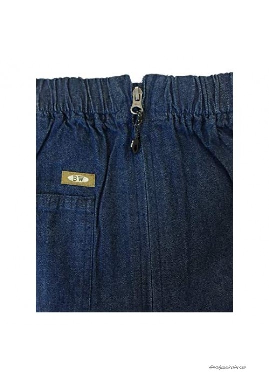 Benefit Wear Adaptive Full Length Side Zipper Shorts