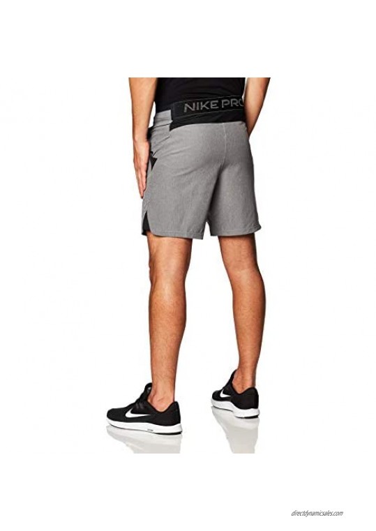 Nike Men's Pro Flex Repel Workout Shorts Charcoal/Heather/Black