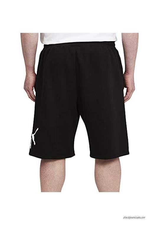 PUMA Men's Big & Tall Big Logo 10 Shorts B&t