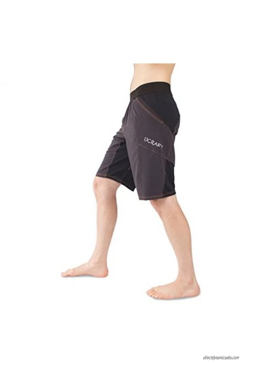 Ucraft Climbing Anti-Gravity Shorts. Stretchy Lightweight and Breathable Multisport Shorts.