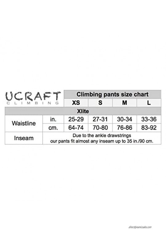 Ucraft Climbing Anti-Gravity Shorts. Stretchy Lightweight and Breathable Multisport Shorts.
