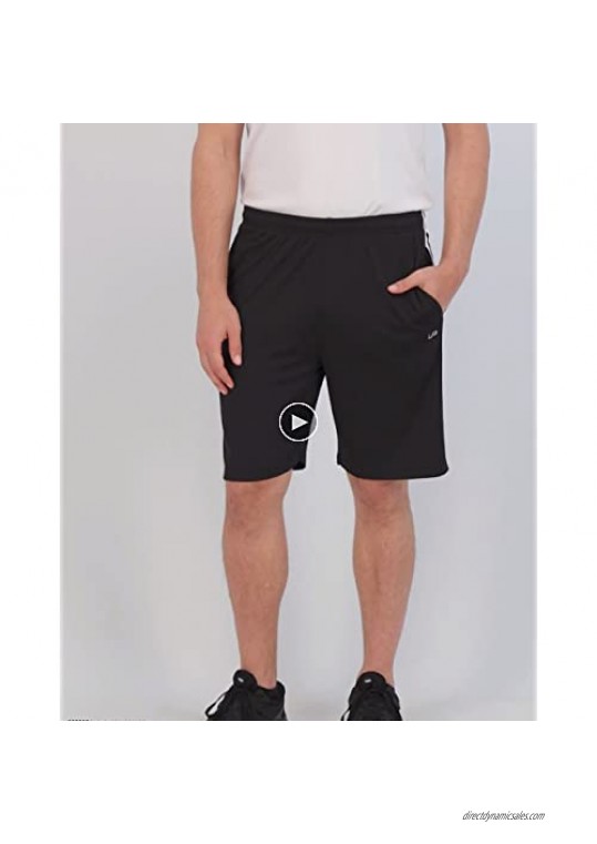 Unipro Mens 2 Pack Athletic Basketball Shorts with Pockets Quick Dry Active Mesh Short for Gym Workout and Training