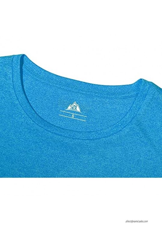 Women's Short Sleeve Shirt UPF 50+ Sun Protection SPF Lightweight Quick Dry T-Shirts Workout Hiking Running