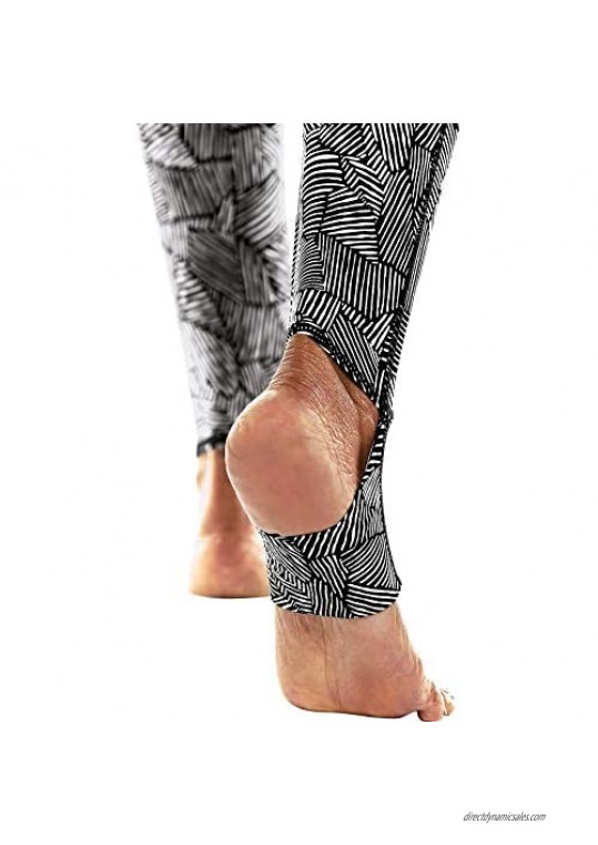 Coolibar UPF 50+ Women's High-Rise Asana Stirrup Yoga Leggings - Sun Protective