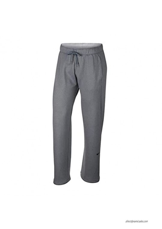 Nike Women's Therma Fleece Dri Fit Training Athletic Pants (Grey XX-Large)