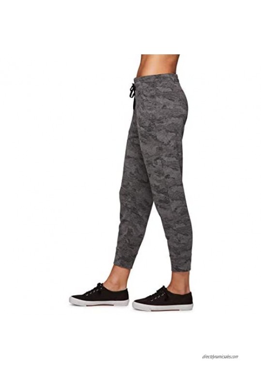 RBX Active Women's Fashion French Terry Lightweight Jogger Sweatpants with Pockets