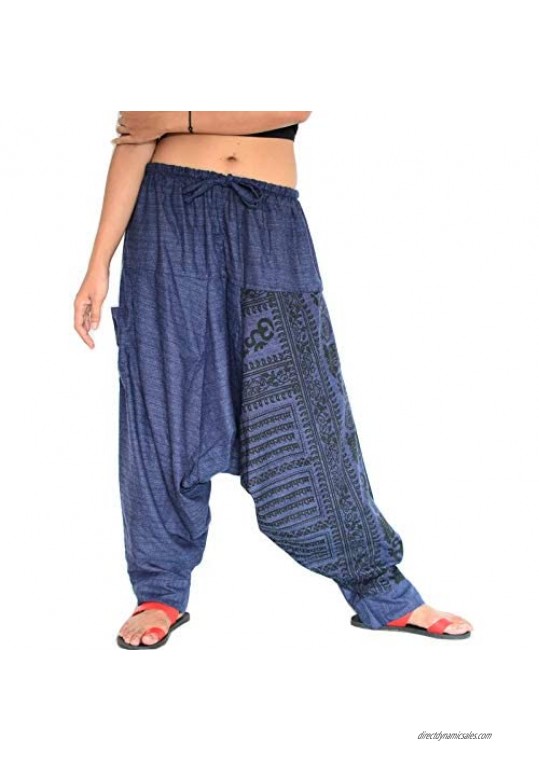 Siamrose Harem Pants for Men and Women  Baggy Pants  Aladdin Pants  Yoga Pants  One Size