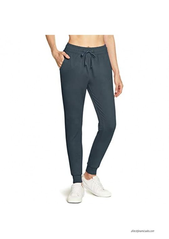 TSLA Women's Sweatpants with Pockets Casual Comfy & Cozy Loungewear Athletic Stretch Workout Yoga Pants