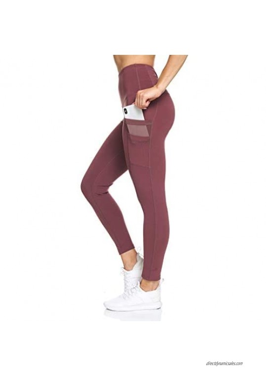 BSP Better Sports Performance 7/8 High-Waisted Workout Leggings for Women with Pockets  Double-Pocket Design