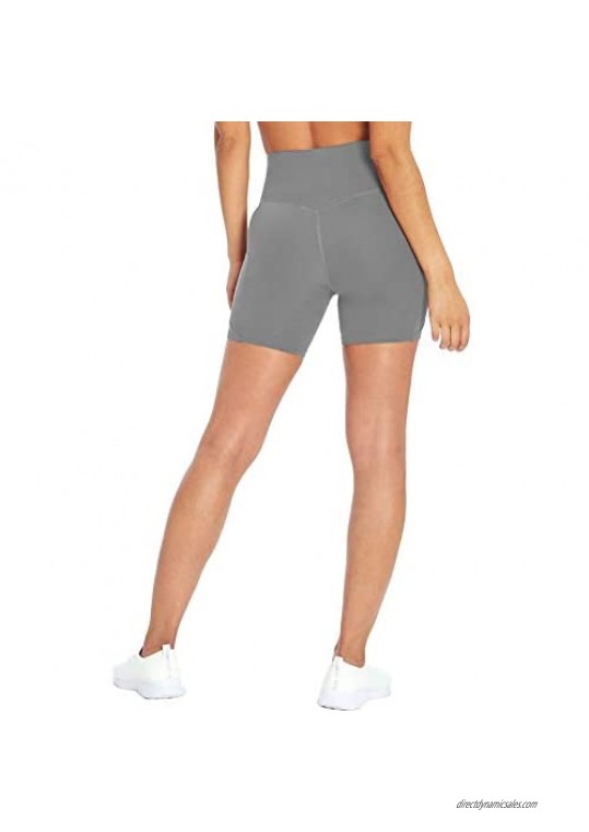 Mippo Bike Shorts for Women Yoga Shorts Women's Athletic Shorts with Pockets