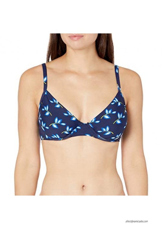 Anne Cole Women's Over The Shoulder Underwire Twist Sexy Bikini Swim Top