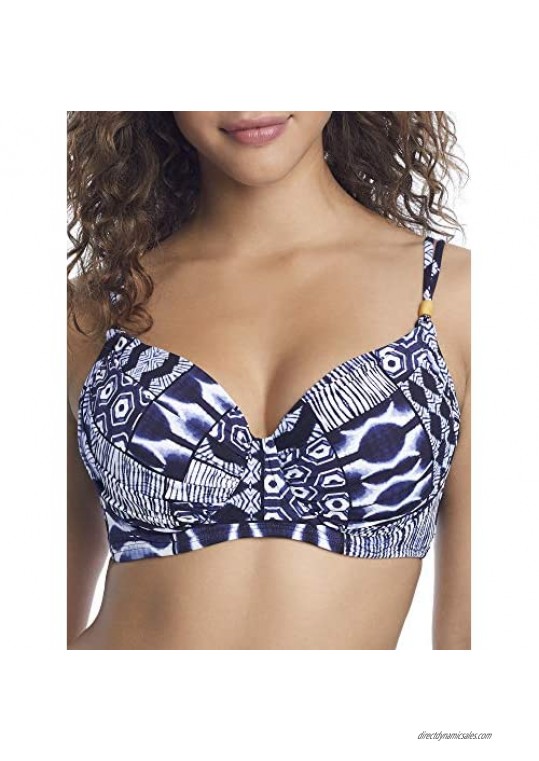 Bleu Rod Beattie Island Time Over The Shoulder Underwire Top with Molded Cups