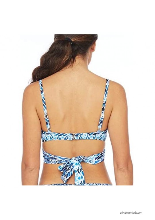 La Blanca Women's Wrap Underwire Push Up Bikini Swimsuit Top
