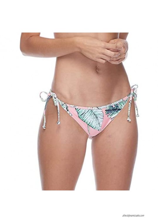 EIDON Women's Tiki Tie Side Cheeky Bikini Bottom Swimsuit