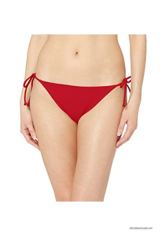  Essentials Women's Side Tie String Bikini Swimsuit Bottom
