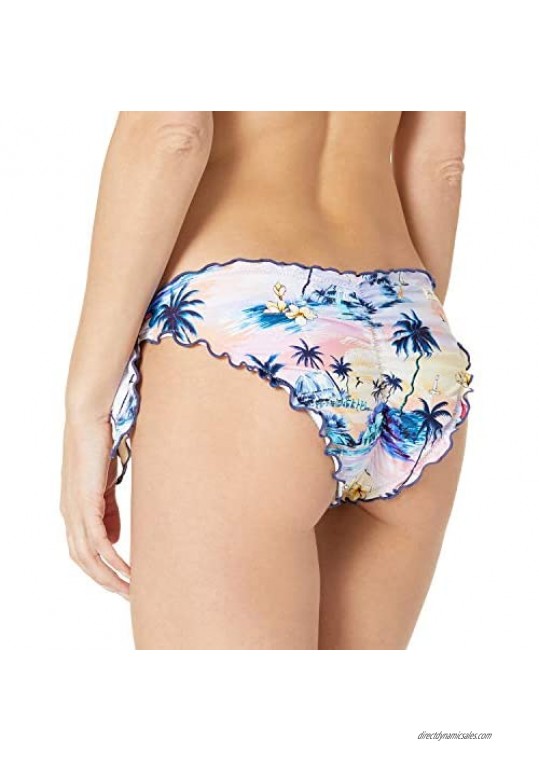 Hobie Women's Tie Side Hipster Pant Bikini Bottom
