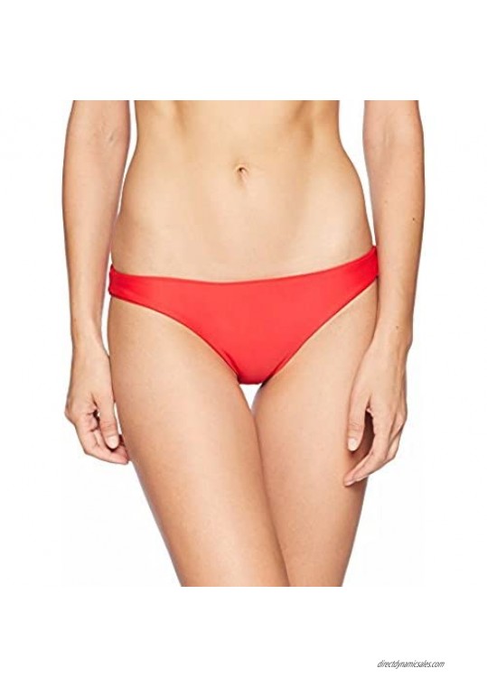 Hurley Women's Quick Dry Compression Solid Bikini Bottom