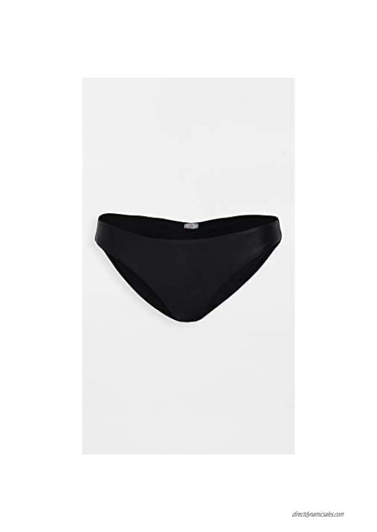 PilyQ Women's Basic Ruched Seamless Full Bikini Bottom