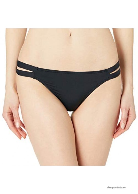 Roxy Women's Solid Beach Classics Regular Bikini Bottom