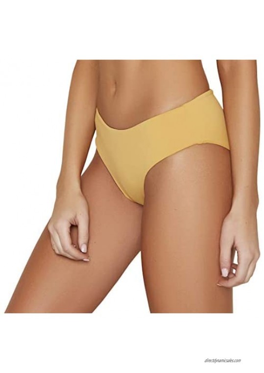 ToBeInStyle Women's Seamless Moderate Coverage Seamless Bikini Bottom