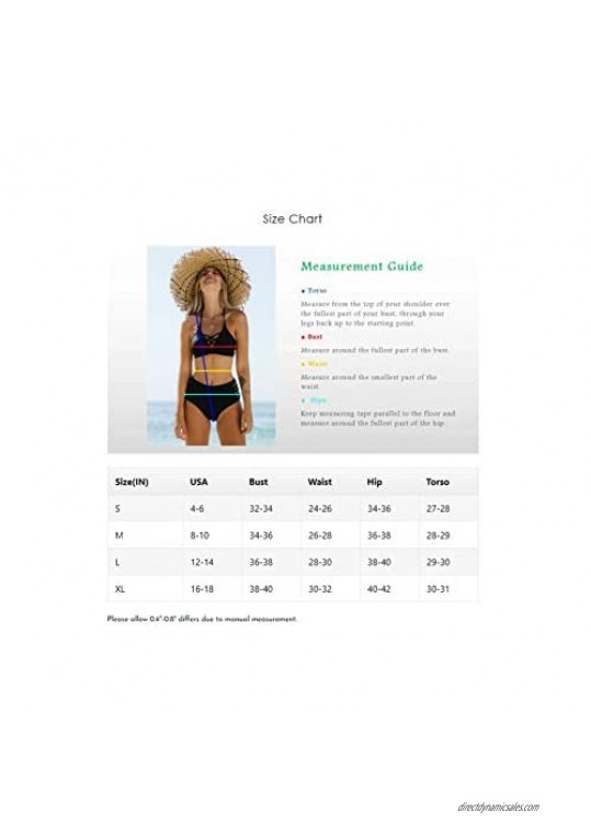 Beachsissi Women One Piece Swimsuits Solid Color Ruched Design Criss Cross Back Swimsuits