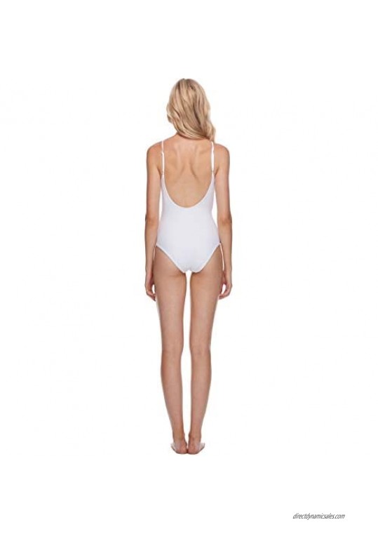 Body Glove Women's Smoothies Simplicity Solid One Piece Swimsuit