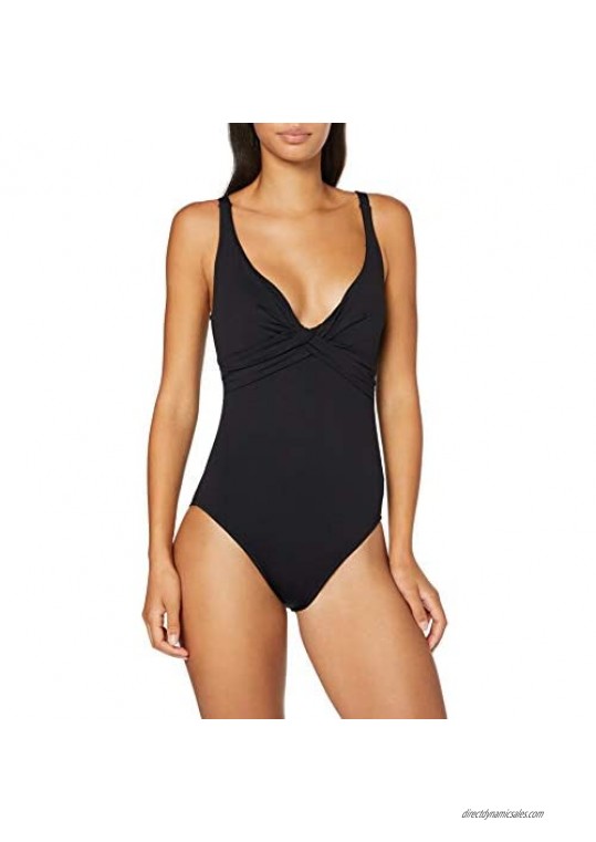 Seafolly Women's Dd Cup Wrap Front One Piece Swimsuit