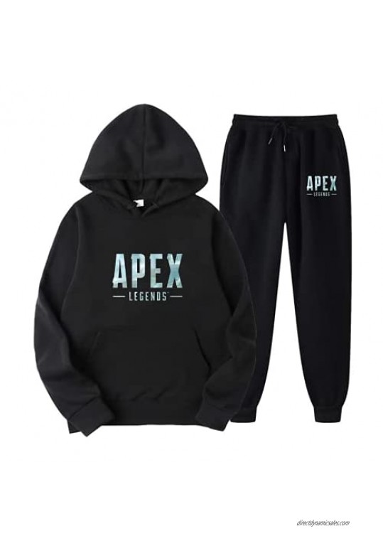 Apex-Legends Hoodie Jogger Sweatpants Pullover Sweatshirt Sweater Pants Classic Men'S Suit