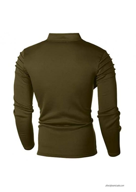FORUU Men's Tracksuit Set Clearance Casual Solid Full Zip Sweatshirt Top Jogger Sweatpants Sports Suit