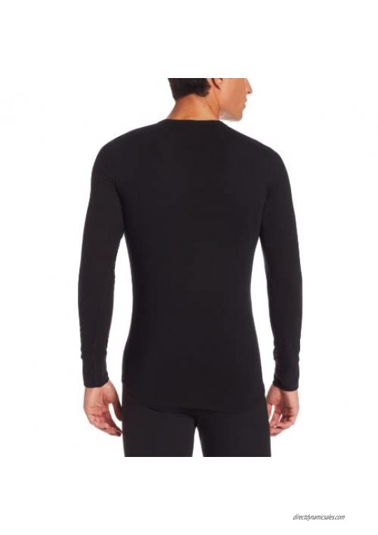 ColdPruf Men's Performance Single Layer Long Sleeve Crew Neck Top Black Small