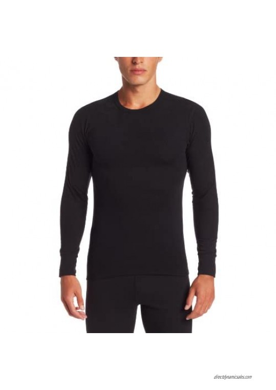 ColdPruf Men's Performance Single Layer Long Sleeve Crew Neck Top  Black  Small