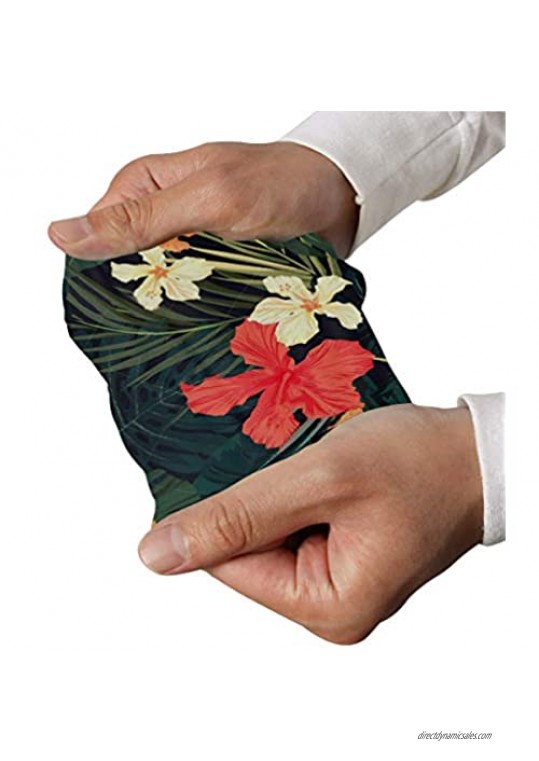 SLHFPX Arm Sleeves Tropical Style Hawaiian Palm Tree Flower Mens Baseball Long Cooling Sleeves Sun UV Compression Arm Covers