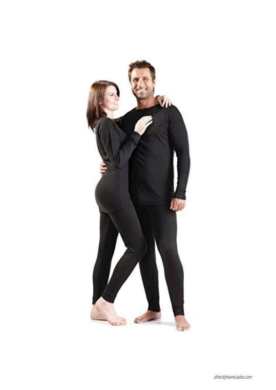 Ultega Men's Thermal Underwear Set with Quick-Dry Function