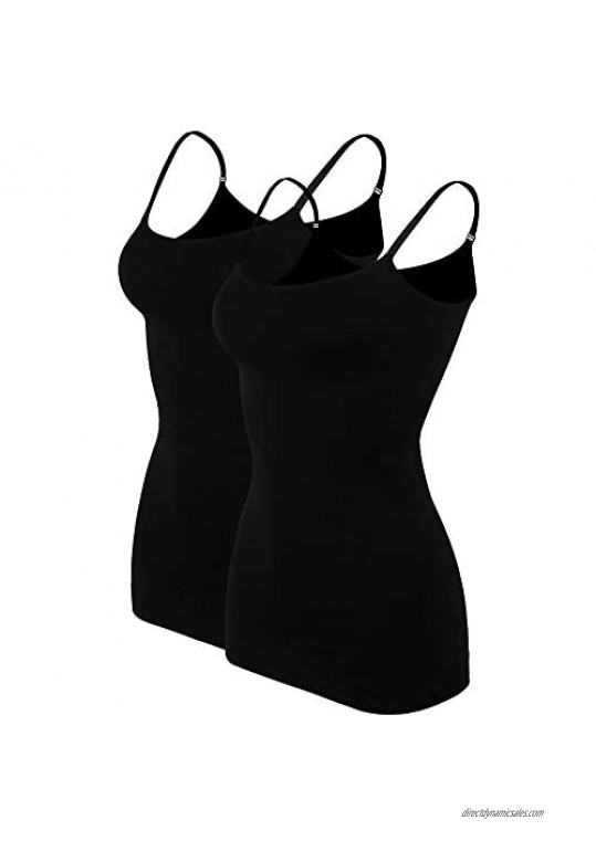 MET GALA Women's Compression Tank Top Spandex Firm Tummy Control Cami Shapewear Body Shaper Shaping Camisole 1-3 Pack