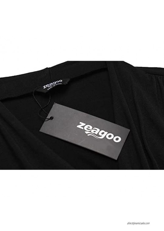 Zeagoo Women's Cross Wrap Top Sleeveless Summer Shirt Blouse Tunic Ruched Shirt Sexy Tank Tops
